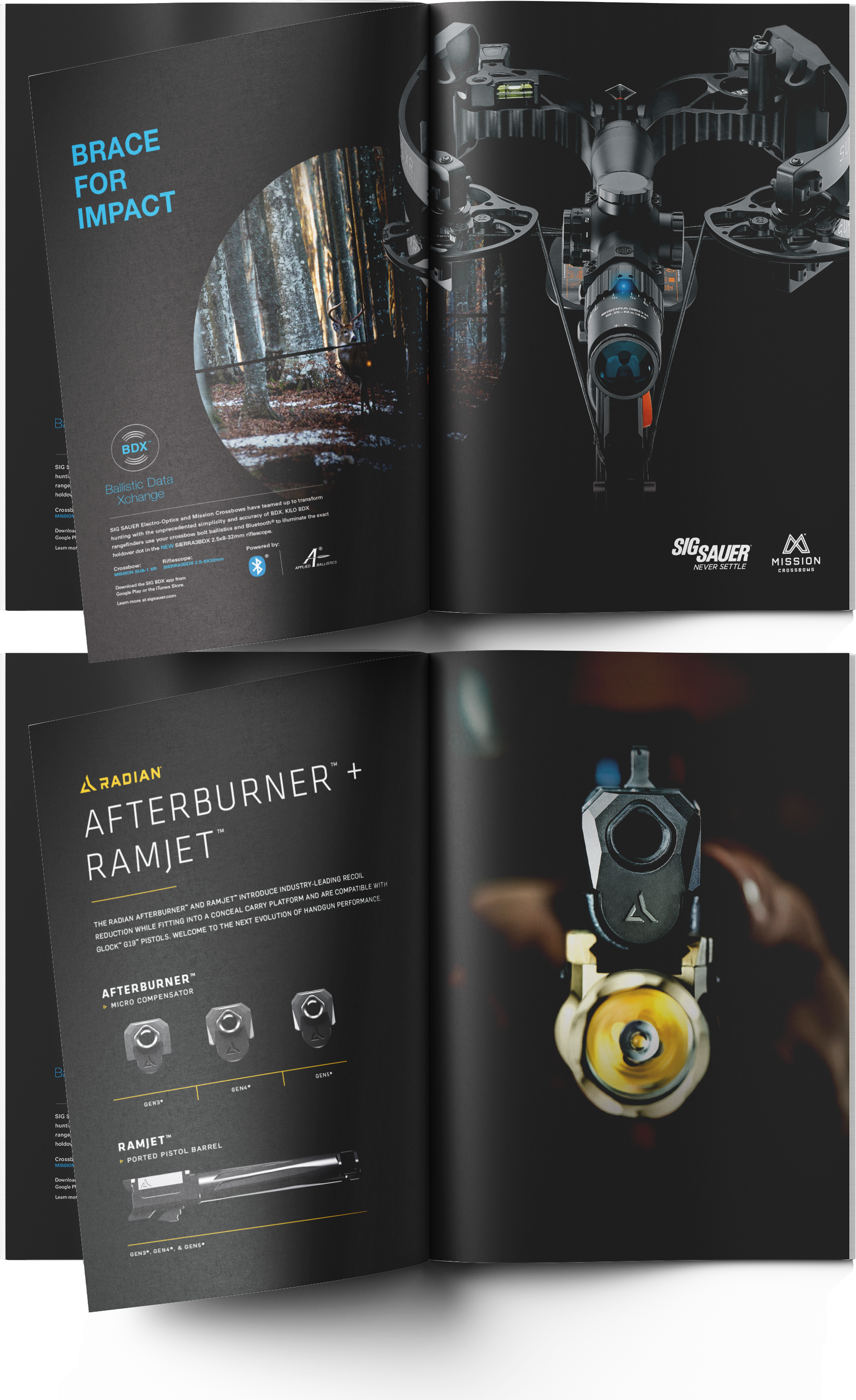 Two print magazine designs, one from 2018 which was developed, shot, and designed by Lynn Twiss; the other from 2022 which was developed, lead and strategized by Lynn Twiss
