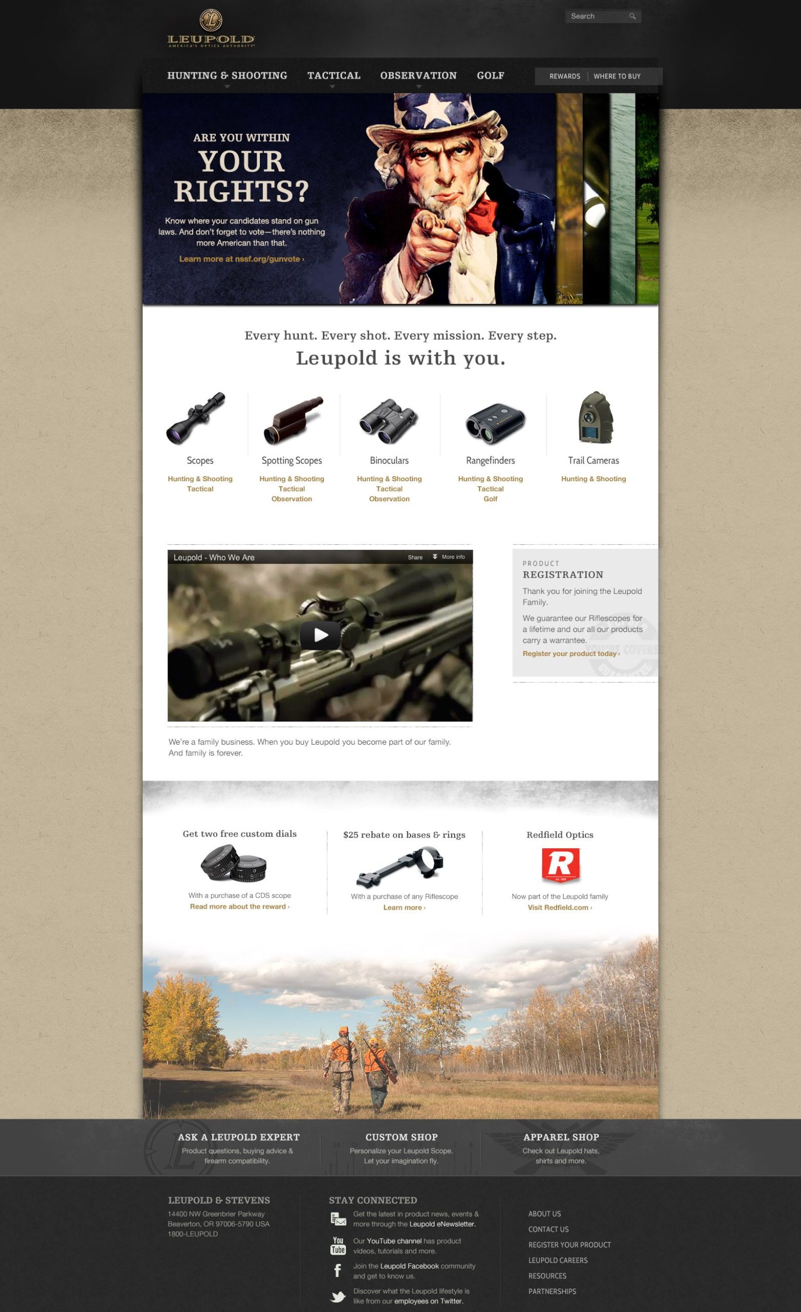 leupold scopes new website - lynn twiss and substance